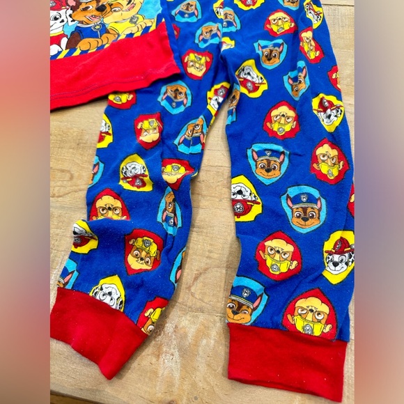 2 boys PAW PATROL Nickelodeon boys kids toddler pajama set Marshall skye - Picture 6 of 13